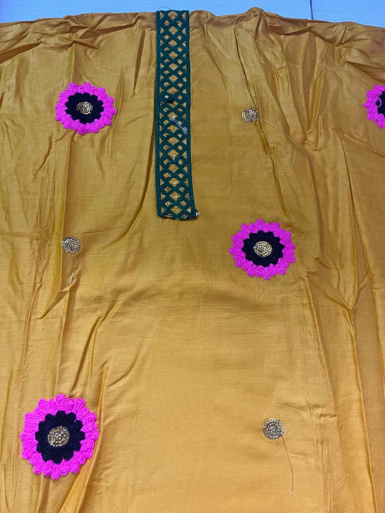 হলুদ থ্রি পিস - Image 4